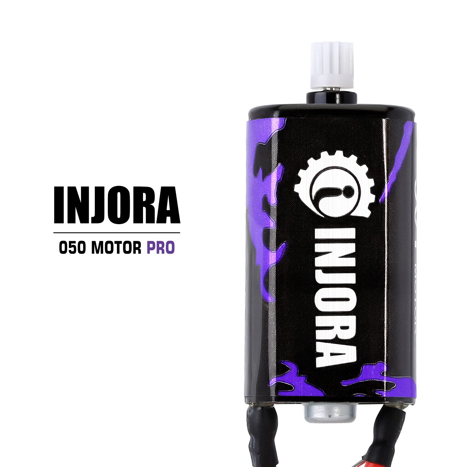 INJORA 050 Brushed Motor Pro – High Torque Upgrade for Axial SCX24 Crawlers