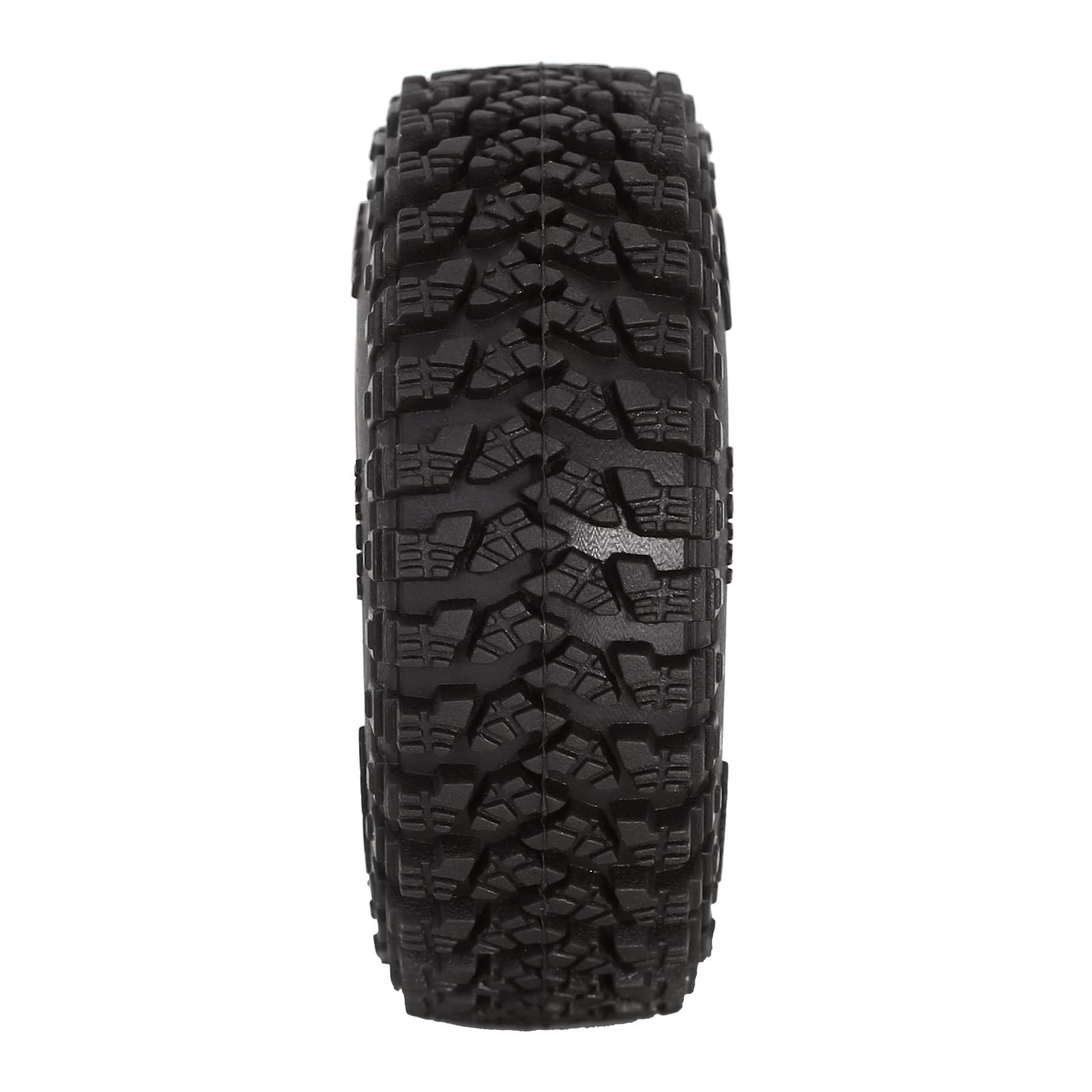 INJORA 1.0 S5 All Terrain Crawler Tires 58x20mm for TRX4M SCX24 FCX24 AX24 (T1008)
