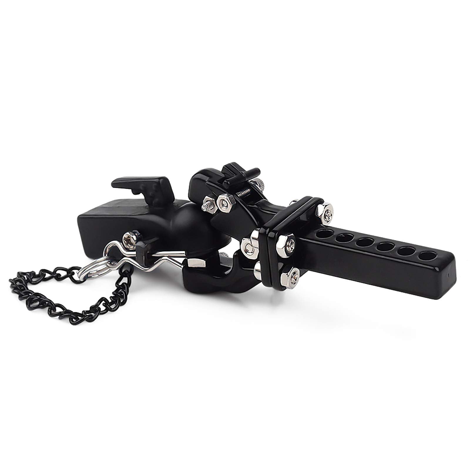 INJORA 1/10 Scale RC Tow Hook Drop Hitch Receiver for Traxxas TRX4 Axial SCX10 90046 with Ball Buckle