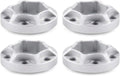 INJORA 12mm Wheel Hex Hub Set 4pcs (Silver 6mm) for 1/10 RC Crawler SCX10 TRX4 D90