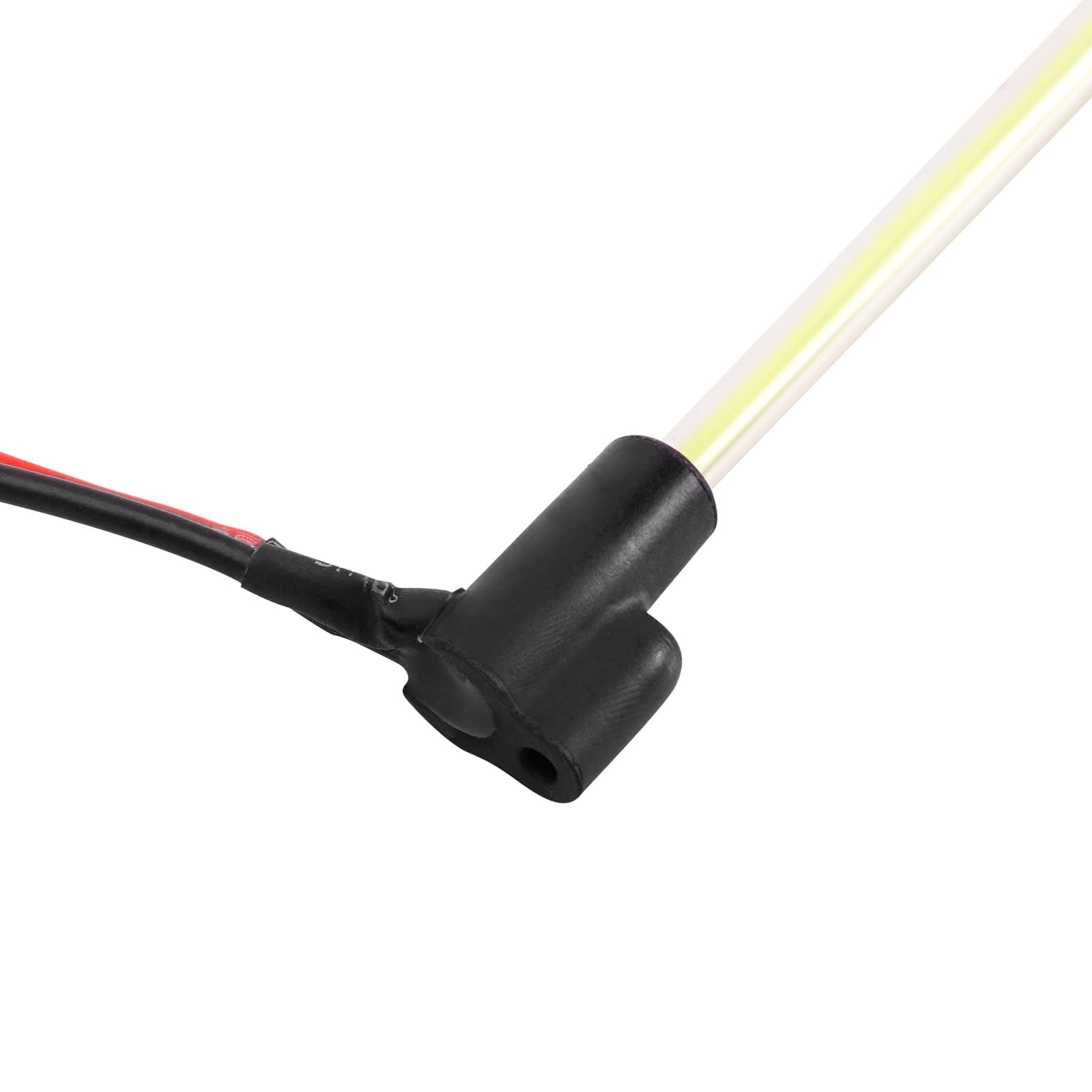 INJORA 2-Pack Green LED Whip Light Bottom Fixed for 1/18 TRX4M 1/24 RC Crawlers