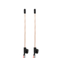 INJORA 2-Pack Ice Blue LED Whip Lights for 1/18 1/24 RC Crawlers (Side Fixed)