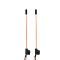 INJORA 2PCS Red LED Whip Lights for SCX24 & TRX4M 1/18 1/24 RC Crawlers