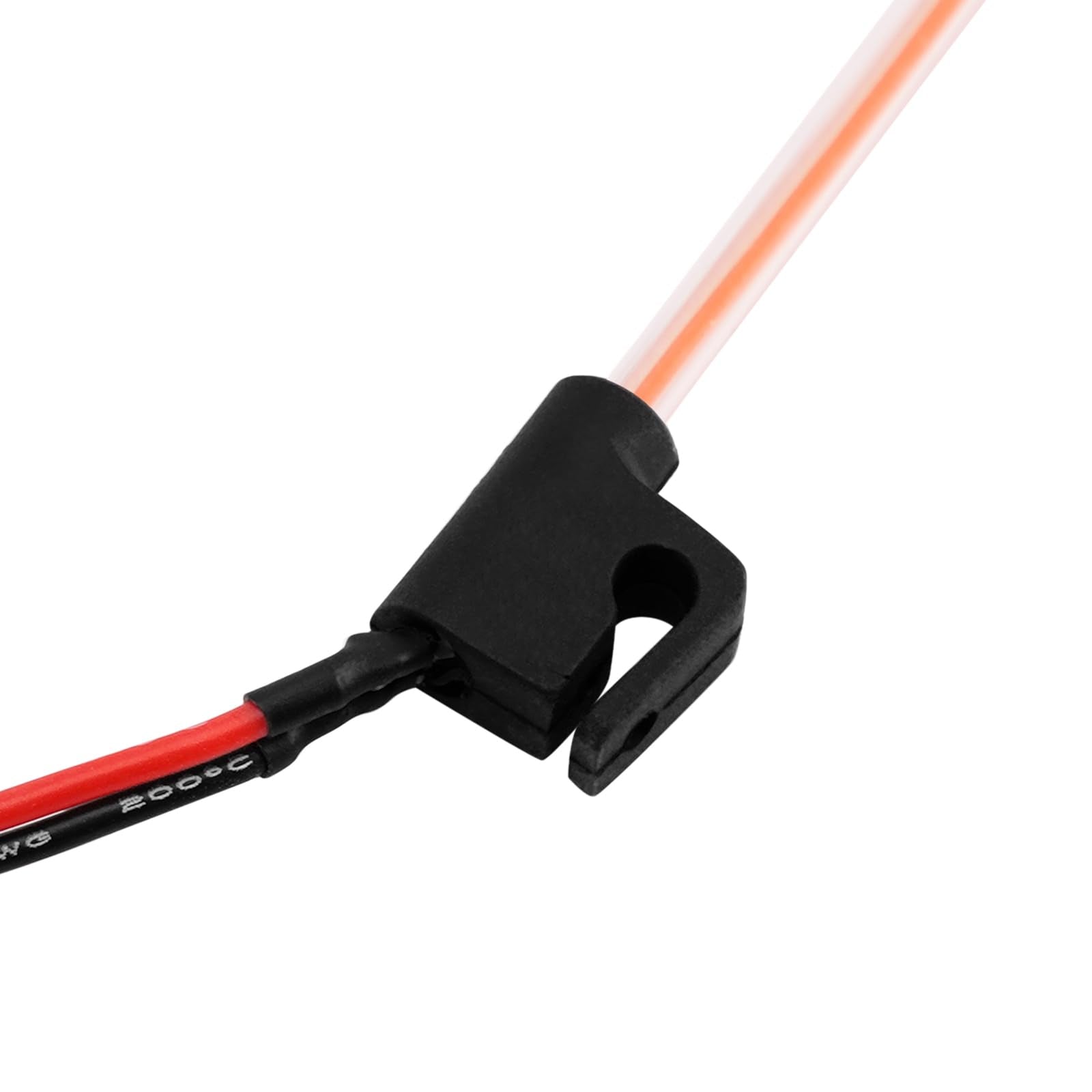 INJORA 2PCS Red LED Whip Lights for SCX24 & TRX4M 1/18 1/24 RC Crawlers