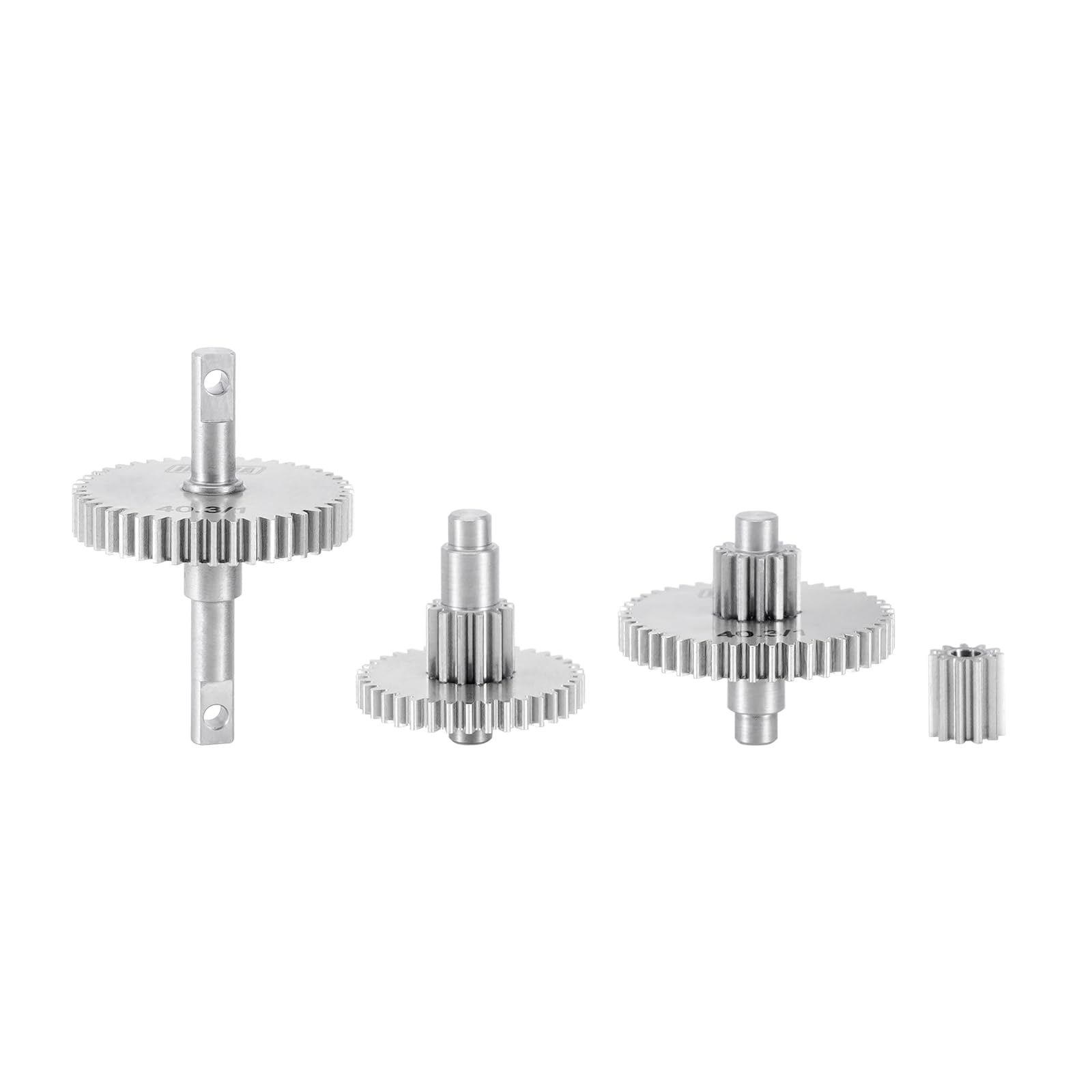 INJORA 40.3:1 Low Range Transmission Gear Set for TRX4M 1/18 RC Crawler – Stainless Steel