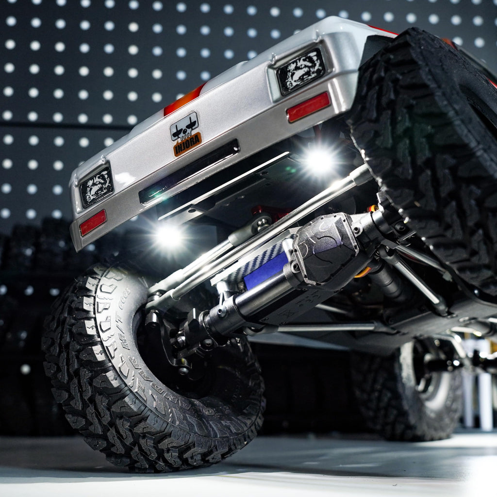 INJORA 4LED Rock Lights Kit for 1/10 RC Crawlers – White