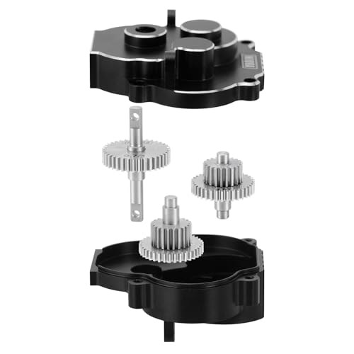 INJORA 9.7:1 Overdrive Transmission Gear Set – Stainless Steel – Fits TRX4M 1/18 RC Crawlers