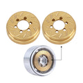 INJORA Brass Internal Counterweights for 1.9/2.2 RC Wheel Rims (2pcs, 63g Each)