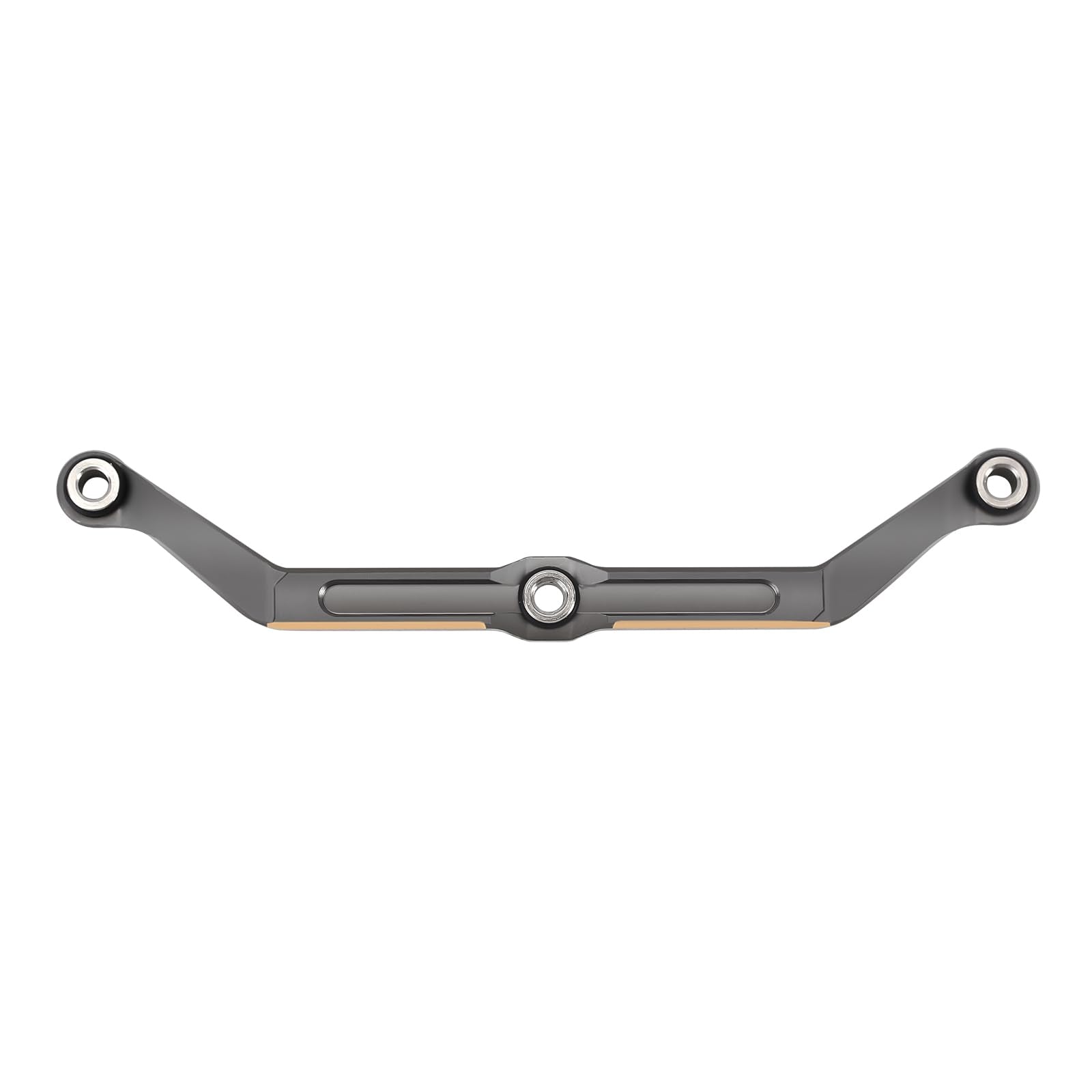 INJORA Brass Steering Link for TRX4M - Grey, 12g, High Clearance Upgrade for 1/18 RC Crawler