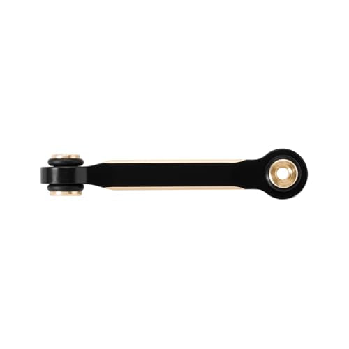 INJORA Brass Steering Links (Black, 14g) – Upgrade for SCX24 1/24 RC Crawler