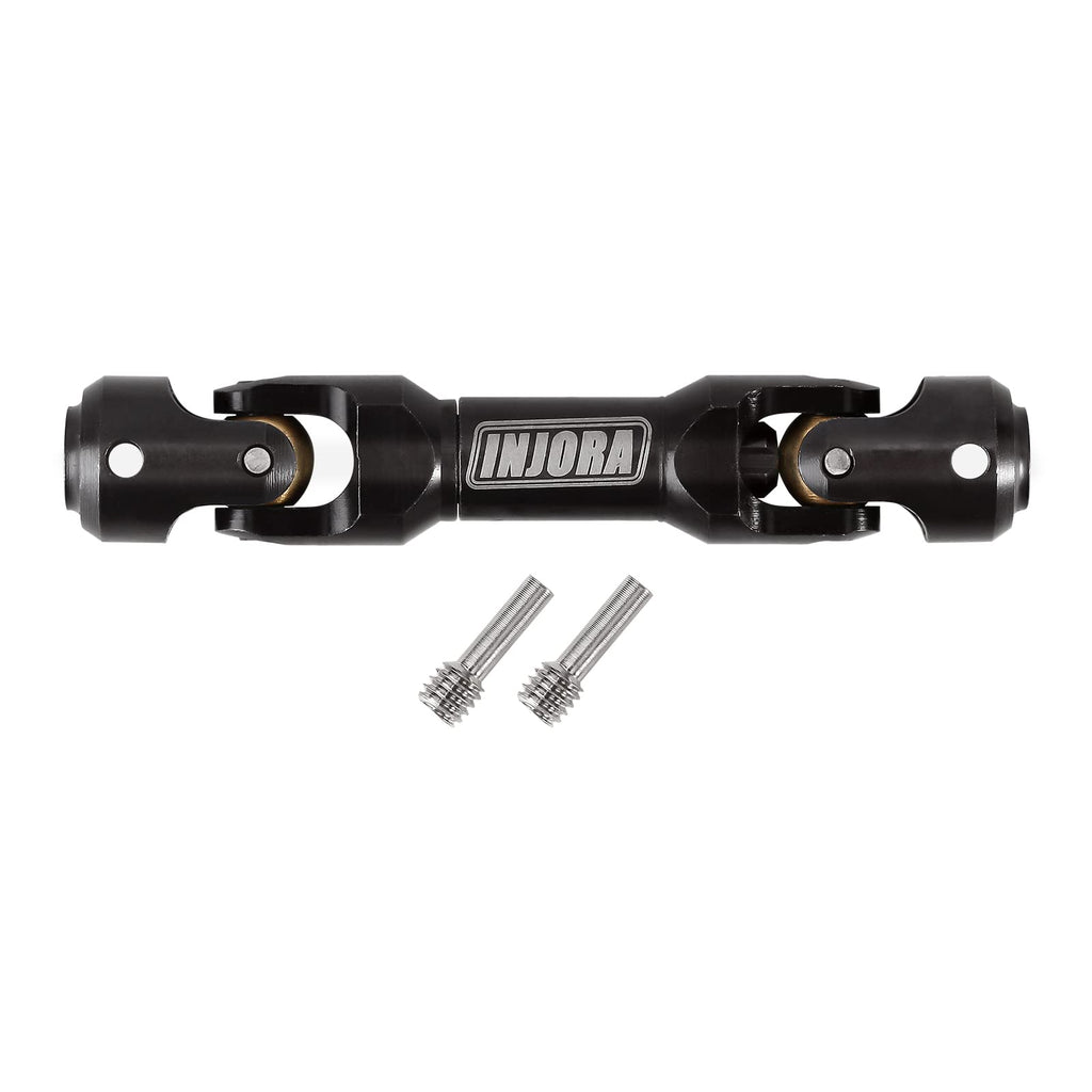 INJORA Heavy-Duty Steel Drive Shaft for 1/10 RC Crawlers (68-86mm) – Compatible with SCX10, TRX4, Redcat Gen8