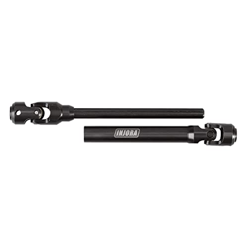 INJORA Heavy-Duty Steel Drive Shaft for 1/10 RC Crawlers – SCX10, TRX4, Redcat Gen8 (119-159mm)