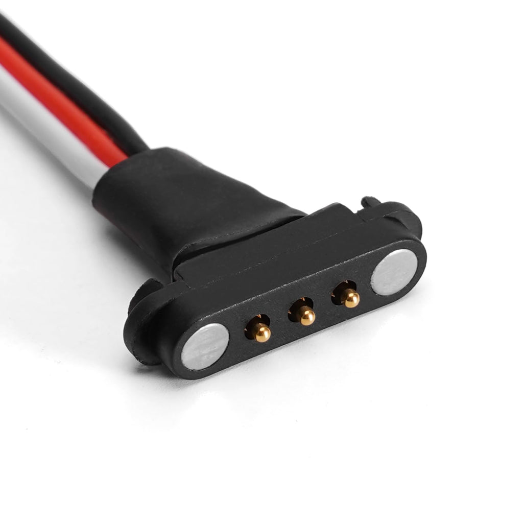 INJORA Magnetic Snap-on JR Extension Cable 2PCS 34.5cm for RC Models