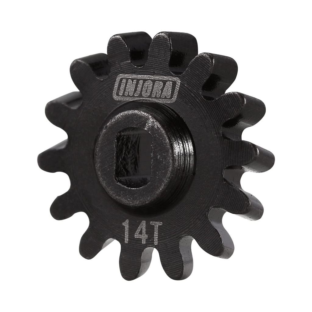 INJORA Overdrive Differential Gears 14T Steel Worm Gear Set for Axial SCX24