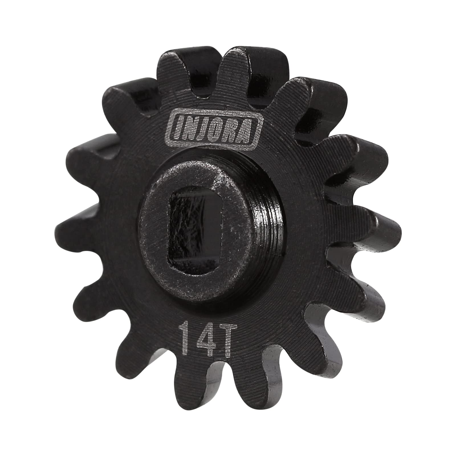INJORA Overdrive Differential Gears 14T Steel Worm Gear Set for Axial SCX24