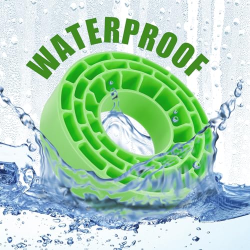 INJORA Silicone Rubber Tire Inserts – Green (Fits 62-64mm x 22-24mm Tires)