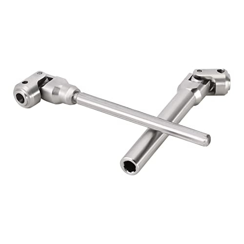 INJORA Stainless Steel Drive Shaft (119-159mm) for 1/10 RC Crawler – SCX10, TRX4, Gen8 Upgrade