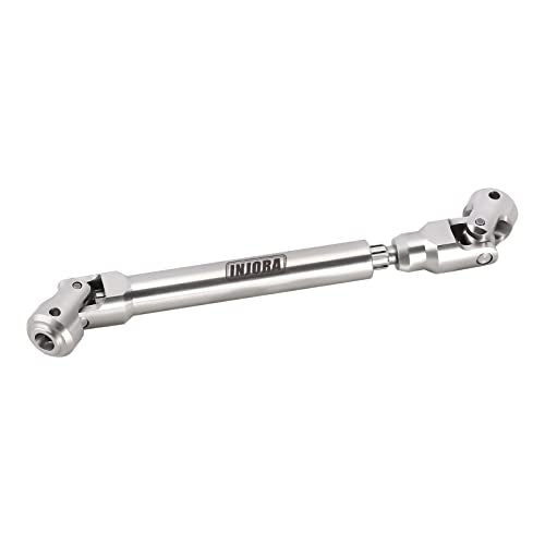 INJORA Stainless Steel Drive Shaft (119-159mm) for 1/10 RC Crawler – SCX10, TRX4, Gen8 Upgrade