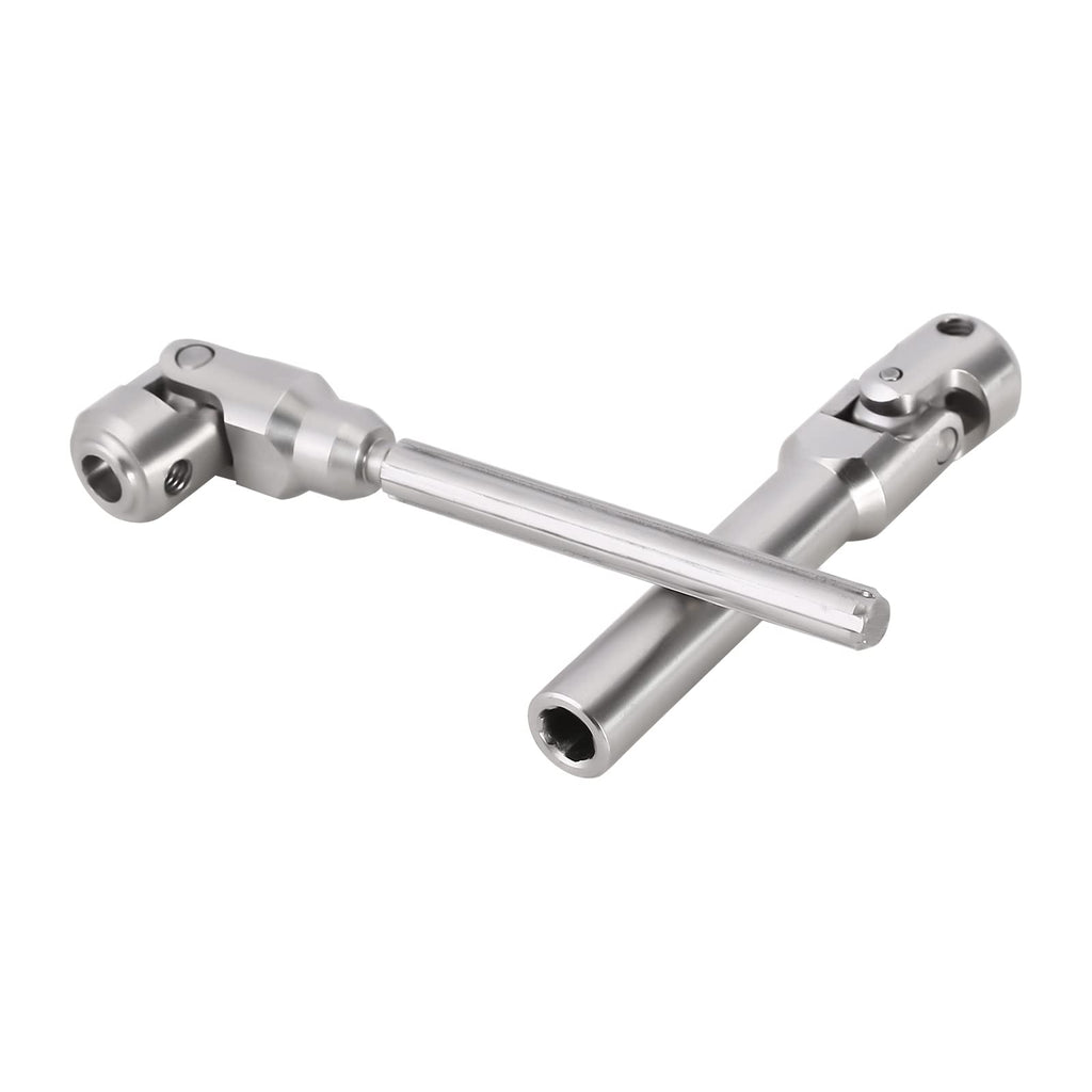 INJORA Stainless Steel Heavy-Duty Drive Shaft for 1/10 RC Crawlers (104-139mm)