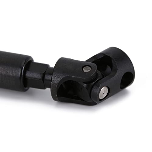 INJORA Steel Drive Shaft 2-Pack for Axial SCX24 C10 JLU Bronco Base Camp 4Runner - 17g Upgrade