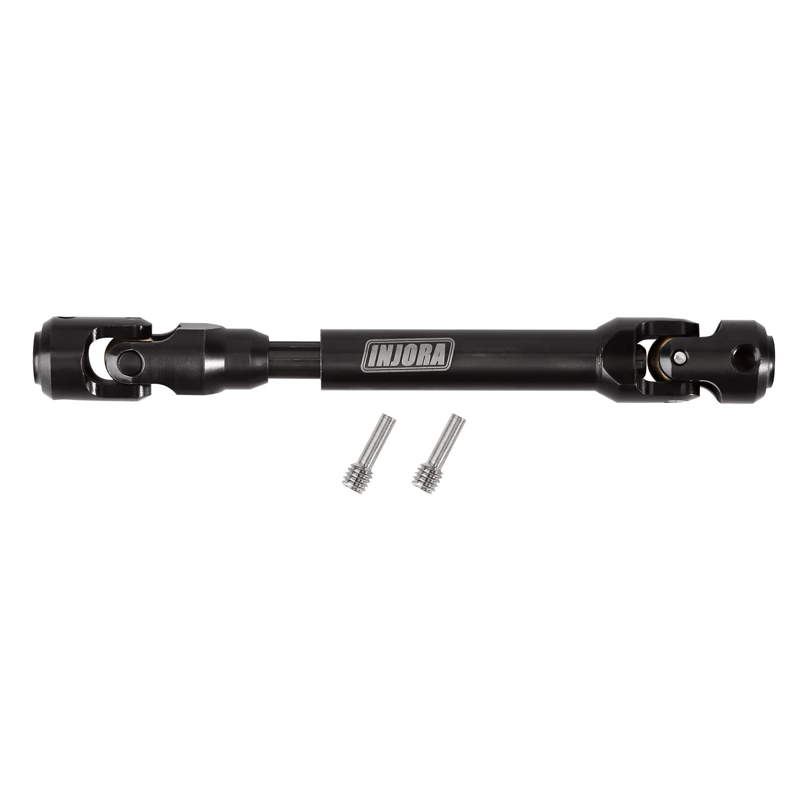 INJORA Steel Heavy-Duty Drive Shaft for 1/10 RC Crawlers (104-139mm)