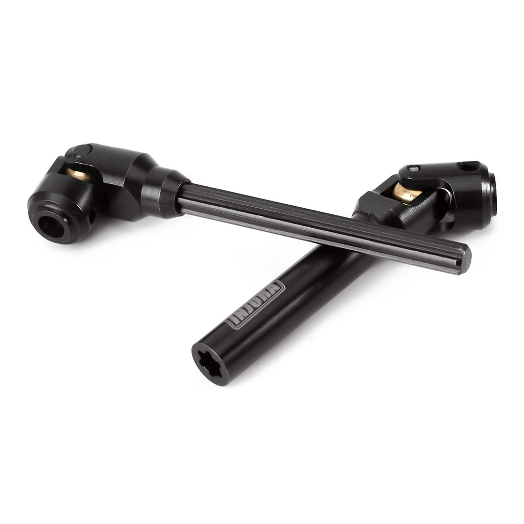 INJORA Steel Heavy-Duty Drive Shaft for 1/10 RC Crawlers (104-139mm)