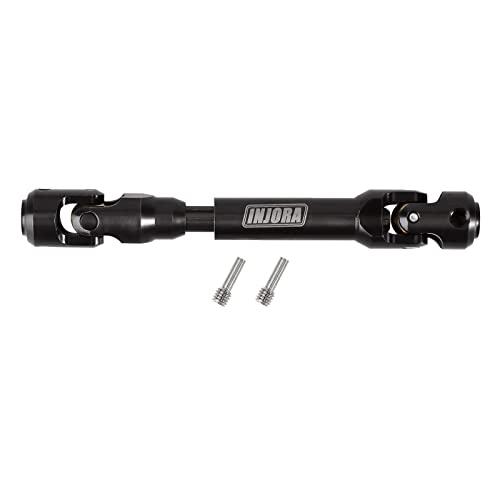INJORA Steel Heavy-Duty Drive Shaft for 1/10 RC Crawlers (94-119mm) – Fits SCX10, TRX4, Redcat Gen8