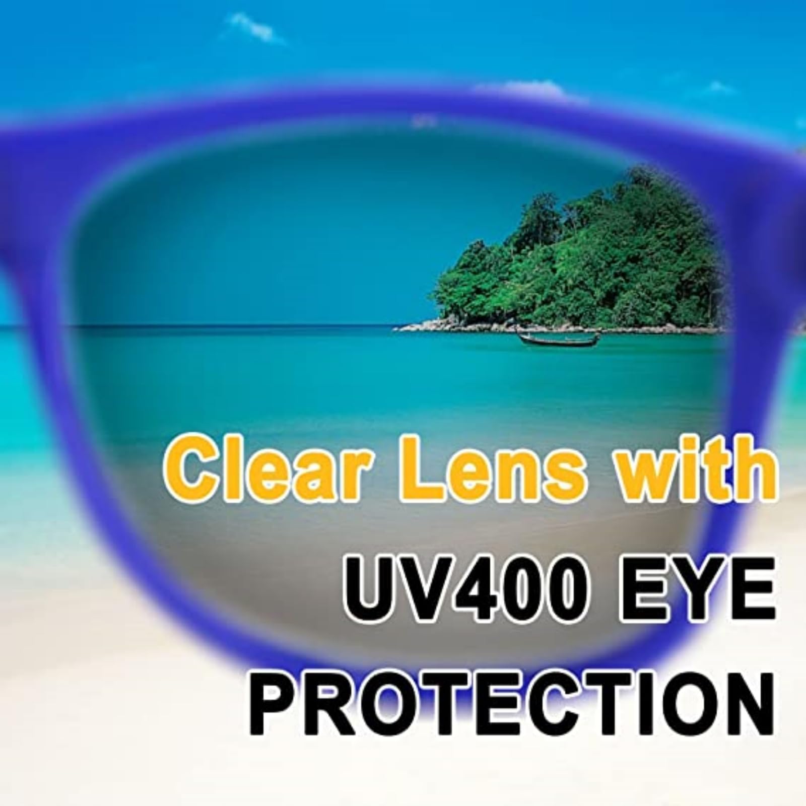 INNOCHEER Neon Party Sunglasses for Kids - 12 Pack with UV400 Protection, Assorted Colors