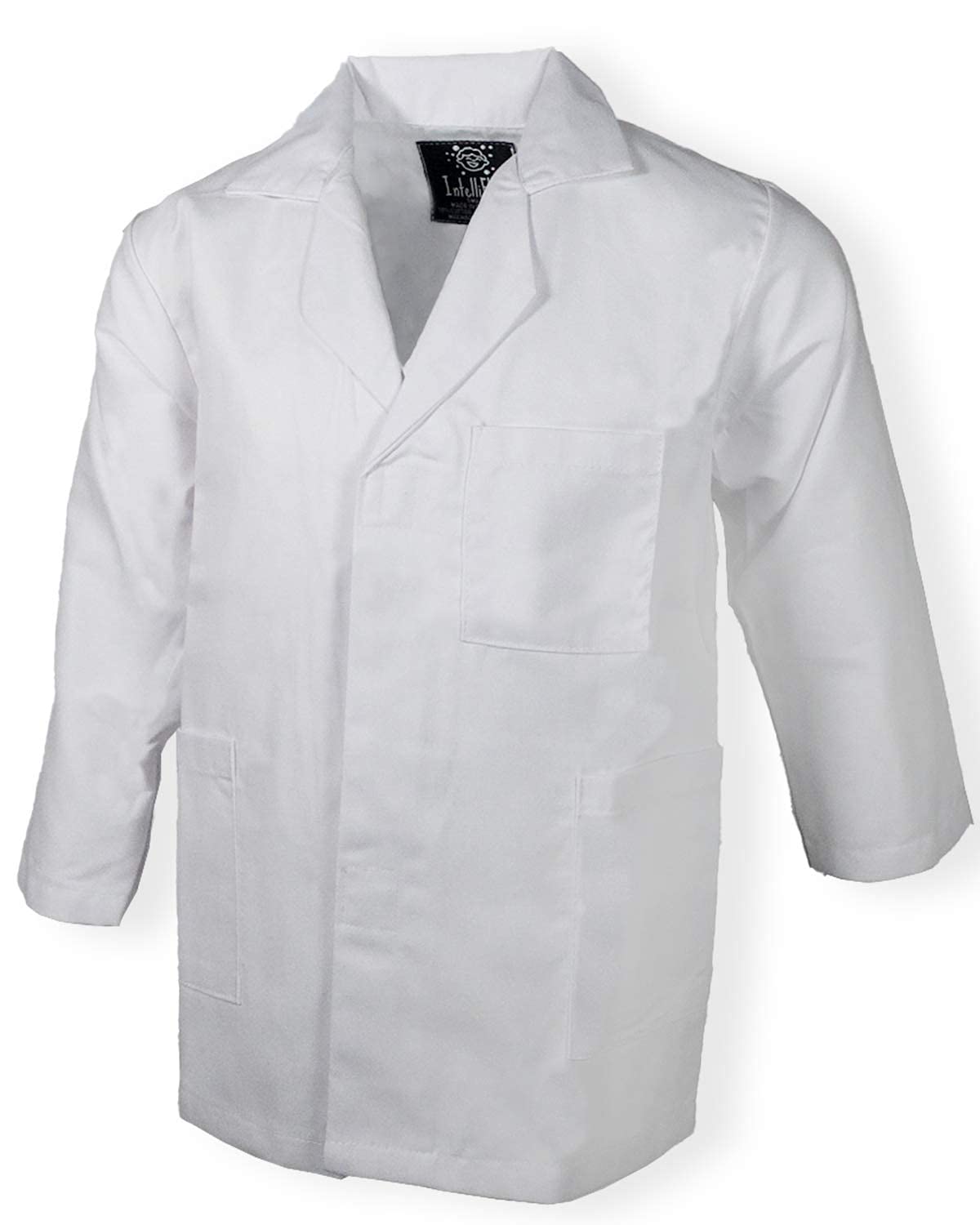 IntelliFun Kids Lab Coat – Cotton Science Dress-Up for Ages 2-10 (Small 2-3 Years)