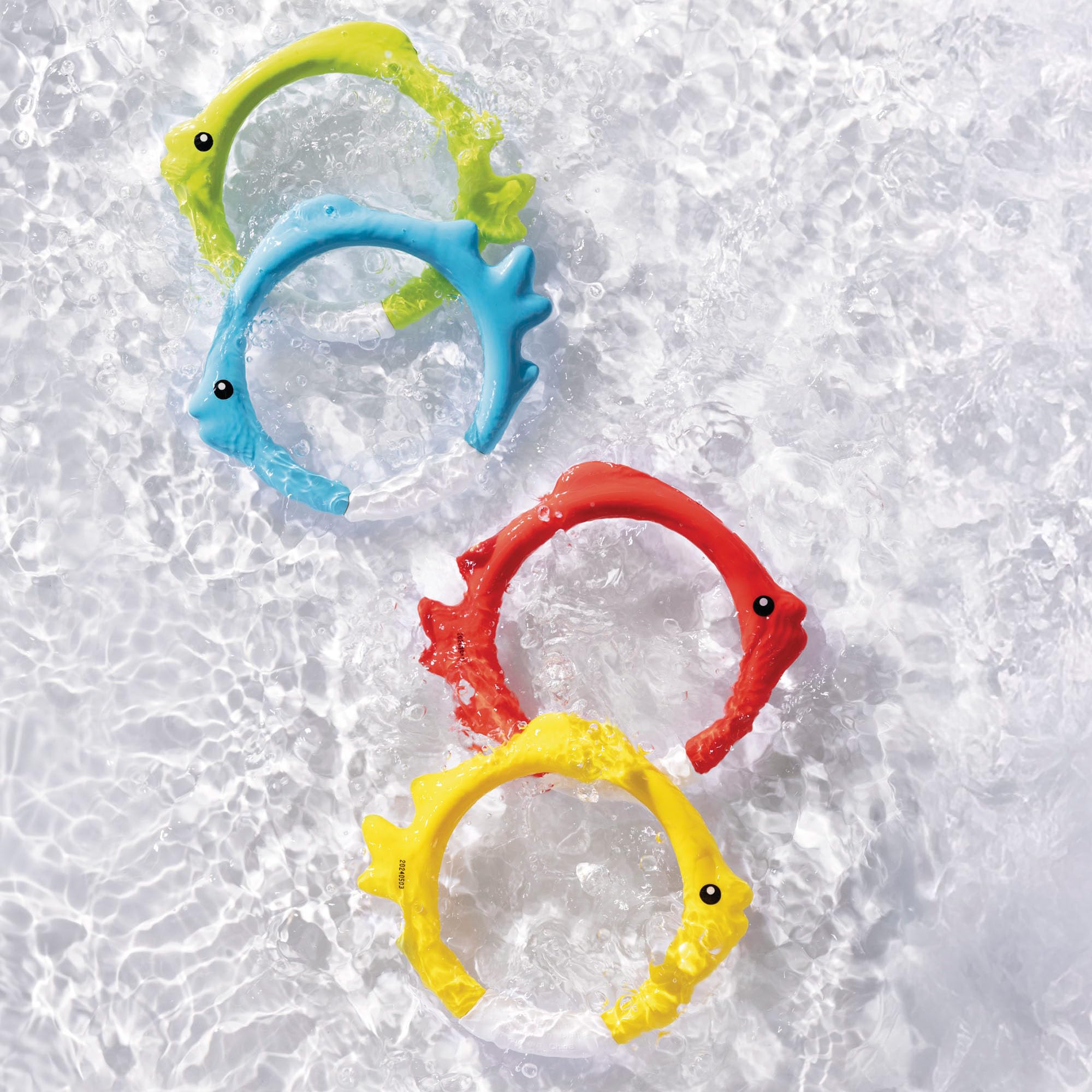 Intex Dive Rings 4-Pack – Underwater Pool Toys for Kids Ages 6-8