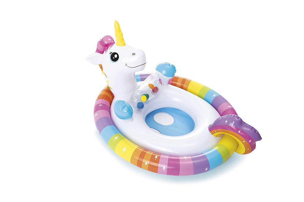 Intex Inflatable See Me Sit Pool Rider for Toddlers (Animal Design Varies)