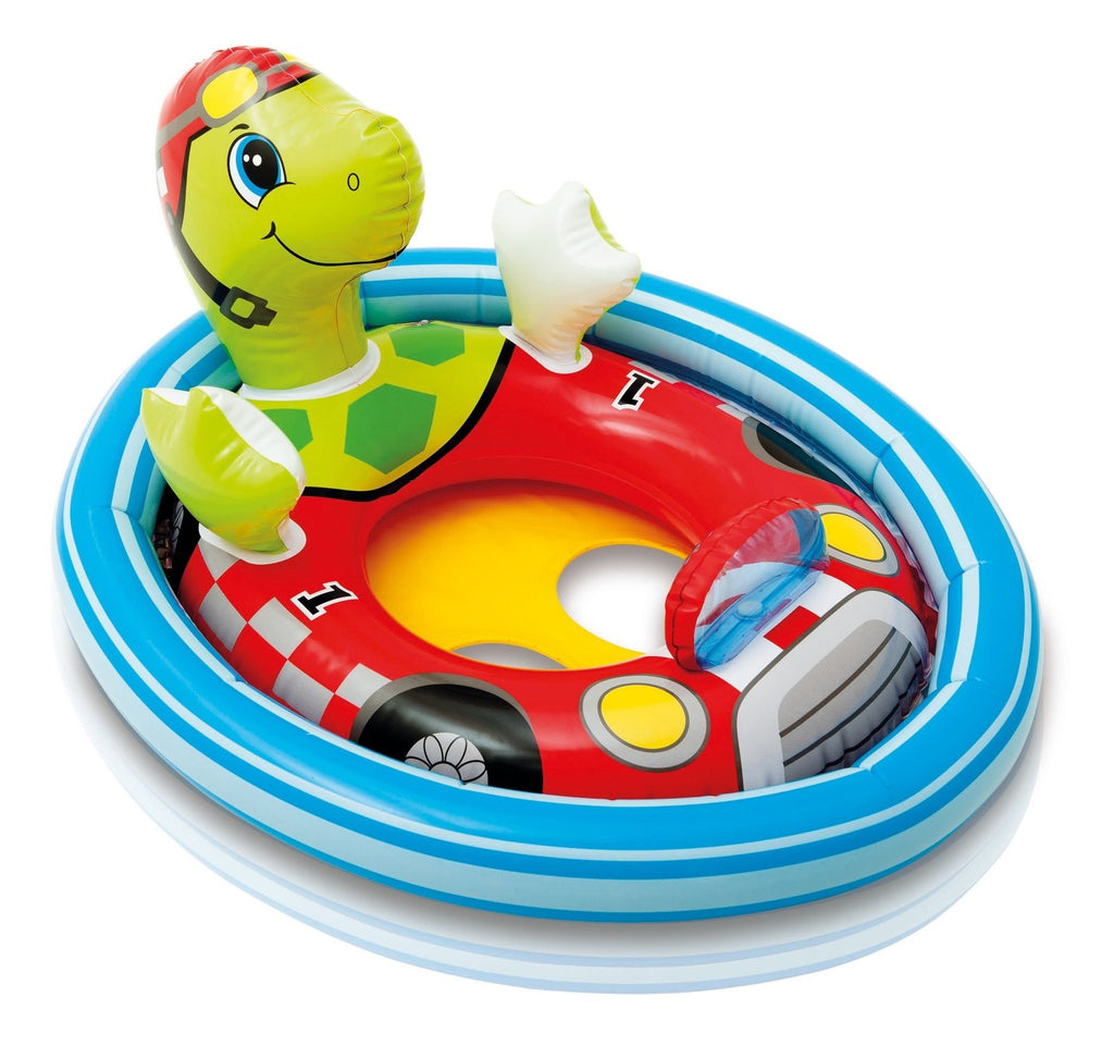 Intex Inflatable See Me Sit Pool Rider for Toddlers (Animal Design Varies)