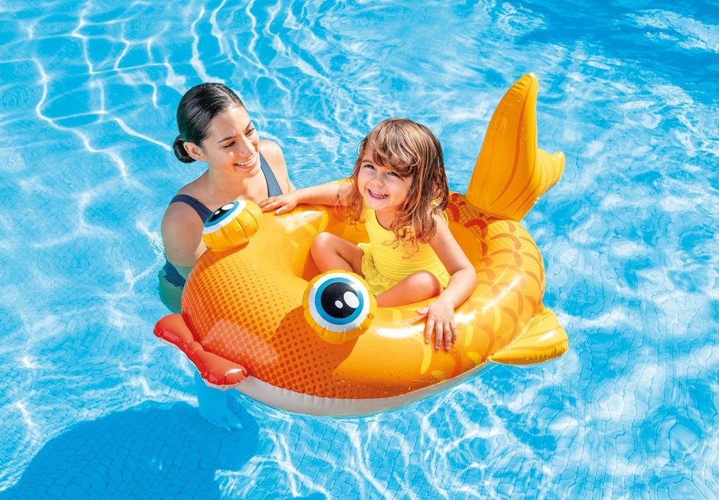 Intex Pool Cruiser Set of 3 Inflatable Pool Floats – Fish, Race Car, Plane