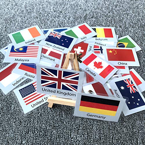 ITODA Alphabet Flash Cards for Toddlers – Waterproof, Laminated ABC Sight Words & Shapes Learning Cards for Preschool & Kindergarten