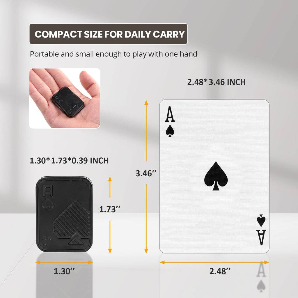 ITOKEY Metal Magnetic Fidget Slider – EDC Sensory Toy for Anxiety & Stress Relief