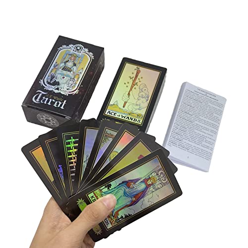 IXIGER Tarot Cards 78 Deck with Guide Book and Gift Bag for Beginners & Experts