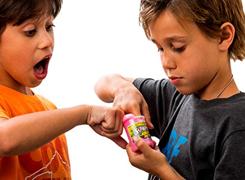 JA-RU Flarp Putty Variety Pack: Glow in the Dark, Glitter & Classic Noise Putty Fidget Toy Set (3 Units + Bouncy Ball)