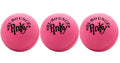JA-RU Hi-Bounce Pinky Balls (3-Pack) – Super Bouncy Rubber Balls for Kids, Stress Relief, and Party Favors