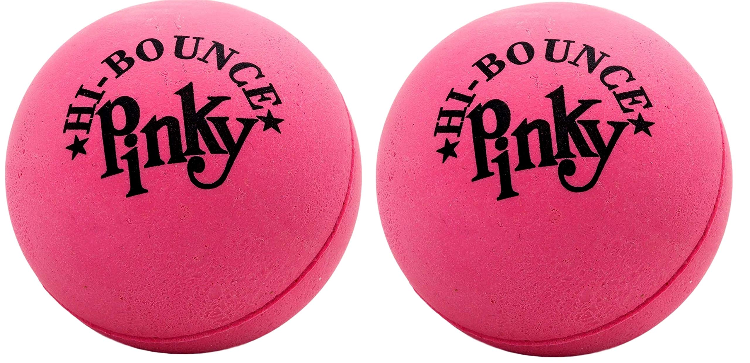 JA-RU Hi-Bounce Pinky Balls (3-Pack) – Super Bouncy Rubber Balls for Kids, Stress Relief, and Party Favors
