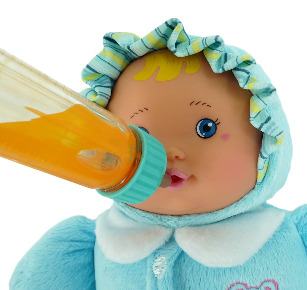 JA-RU Magic Baby Doll Bottles (4 Pack) – Disappearing Milk and Juice Bottles for Pretend Play