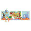 Janod Magnéti'stories Domestic Animals Magnetic Book – 30 Magnets for Kids Ages 3-8
