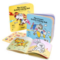 Jar Melo Toddler Coloring Books Ages 2-4: Animals & Vehicles 2-Pack with Stickers and Reward Certificate
