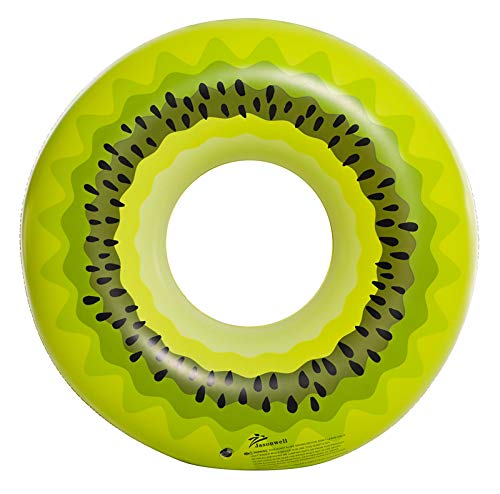 Jasonwell 45-Inch Green Inflatable Pool Float – Large Vinyl Raft for Adults and Kids