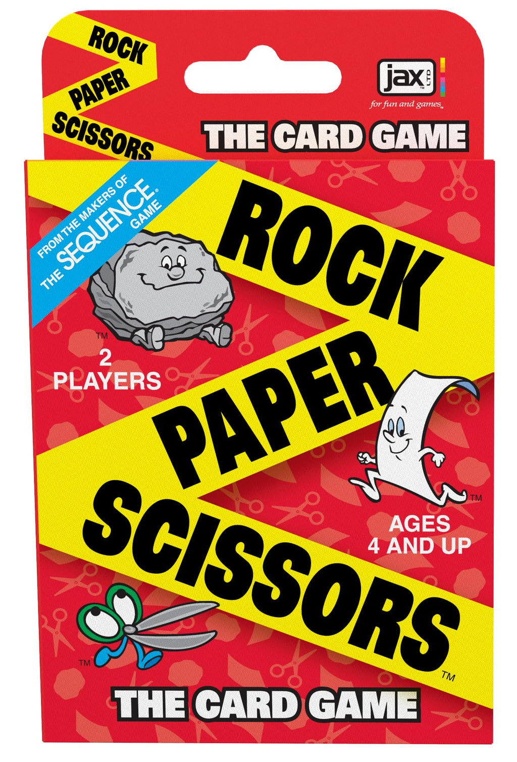 JAX Rock Paper Scissors Card Game (Bilingual) – Fast Card Version of the Classic, Ages 4+