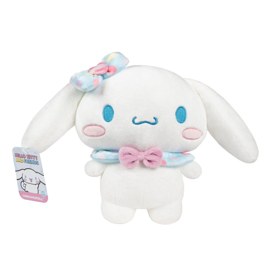 Jazwares 8-Inch Cinnamoroll Candy Wonderland Plush - Officially Licensed Sanrio Plush Toy for Ages 6+