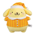 Jazwares 8-Inch Pompompurin Pajama Party Plush – Officially Licensed Sanrio Plush Toy for Ages 6+