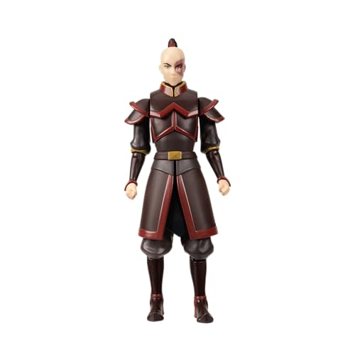 Jazwares Avatar: The Last Airbender Zuko (Book One) – 4.5-Inch Scale Action Figure with Fire Effects & Battle Action