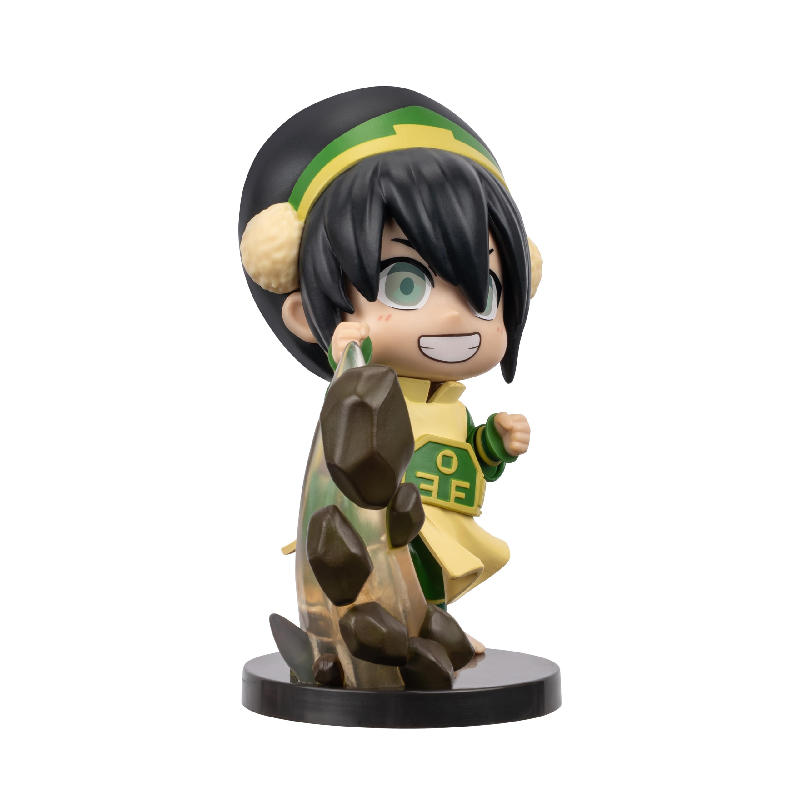 Jazwares Avatar Toph 4-Inch Kawaii Mini Figure with Display Base