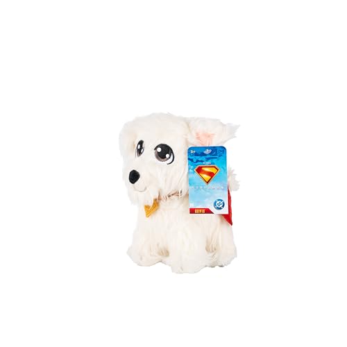 Jazwares DC Superman Legacy Krypto Plush - 8-Inch Soft Toy, Officially Licensed Collectible