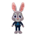 Jazwares Disney Zootopia 2 8-Inch Plush Judy Hopps - Ultra-Soft Stuffed Animal for Kids 3+